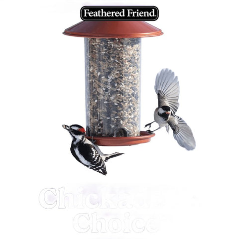 Feathered Friend Chickadee's Choice 14409 Safflower Seed Wild Bird Food, 4 lb, Blended, Bag