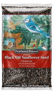 Feathered Friend 14416 Black Oil Sunflower Seed, 5 lb