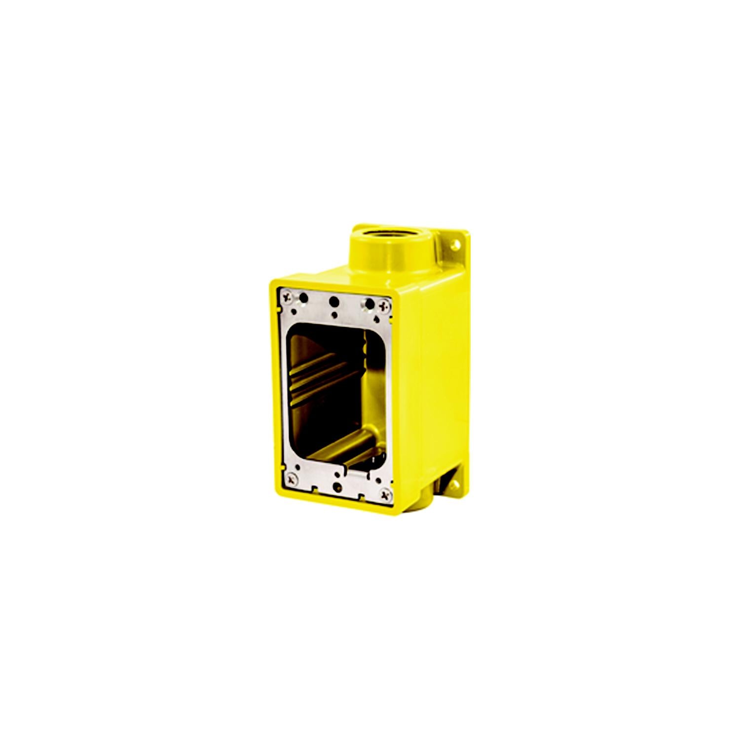 Thermoplastic FD Box, Yellow – Shell Lumber and Hardware
