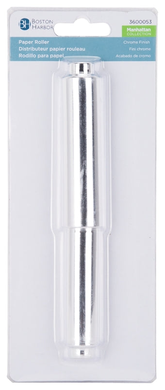 Boston Harbor PBC0003-3L Paper Roller, Plastic, Chrome, Wall