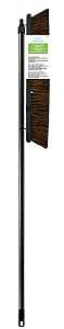 Simple Spaces 92008 Push Broom, 3-1/4 in L Trim, 56-1/8 in L, Threaded, Metal Handle