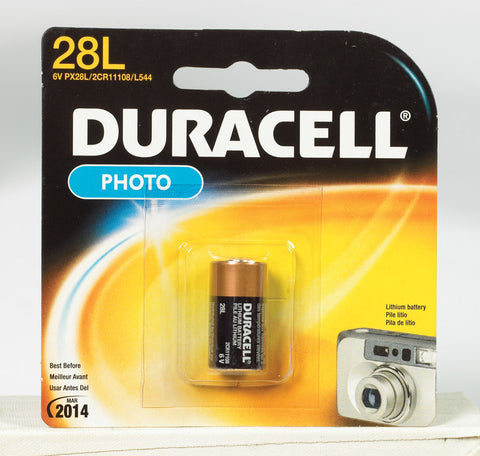 Duracell Lithium Camera Battery 28L 6 volts 1 pk