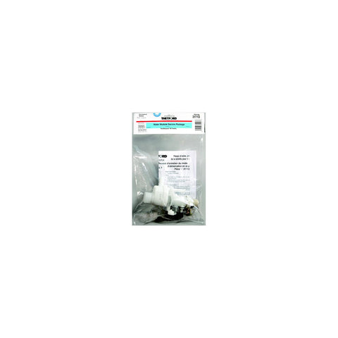 ENTRY DOOR HOLDER 6IN WHITE