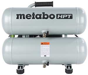 Metabo HPT EC99SM Portable Electric Air Compressor, Tool Only, 4 gal Tank, 2 hp, 120 V, 105 psi Pressure, 1 -Stage