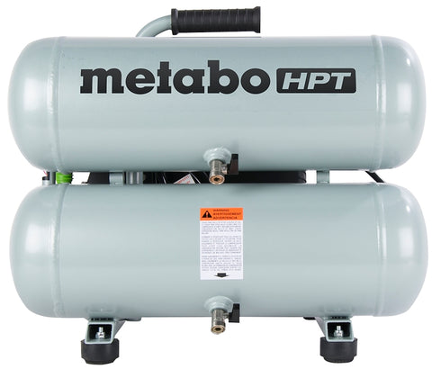 Metabo HPT EC99SM Portable Electric Air Compressor, Tool Only, 4 gal Tank, 2 hp, 120 V, 105 psi Pressure, 1 -Stage
