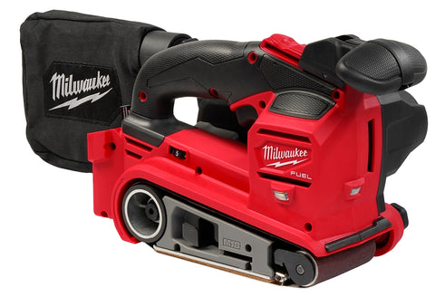 Milwaukee 2832-20 Belt Sander, Tool Only, 18 V, 3 x 18 in Belt, 700 to 1350 sfpm Speed, Lithium-Ion Battery
