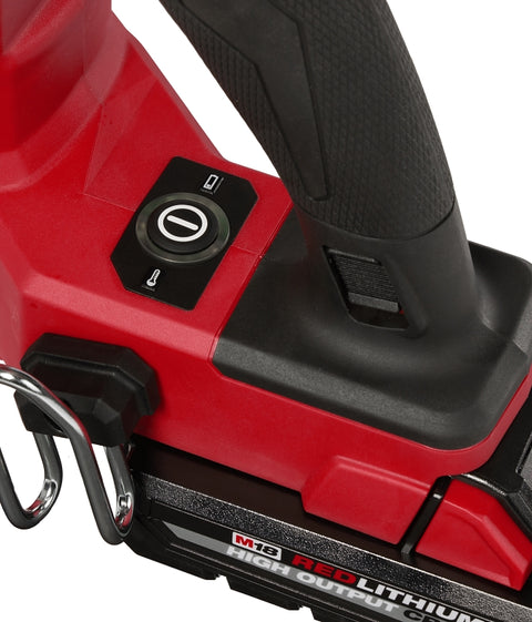 Milwaukee M18 FUEL 2843-22 Stapler Kit, Battery Included, 18 V, 3 Ah, 1/2 in W Crown, Fine Wire Staple, 60 Magazine