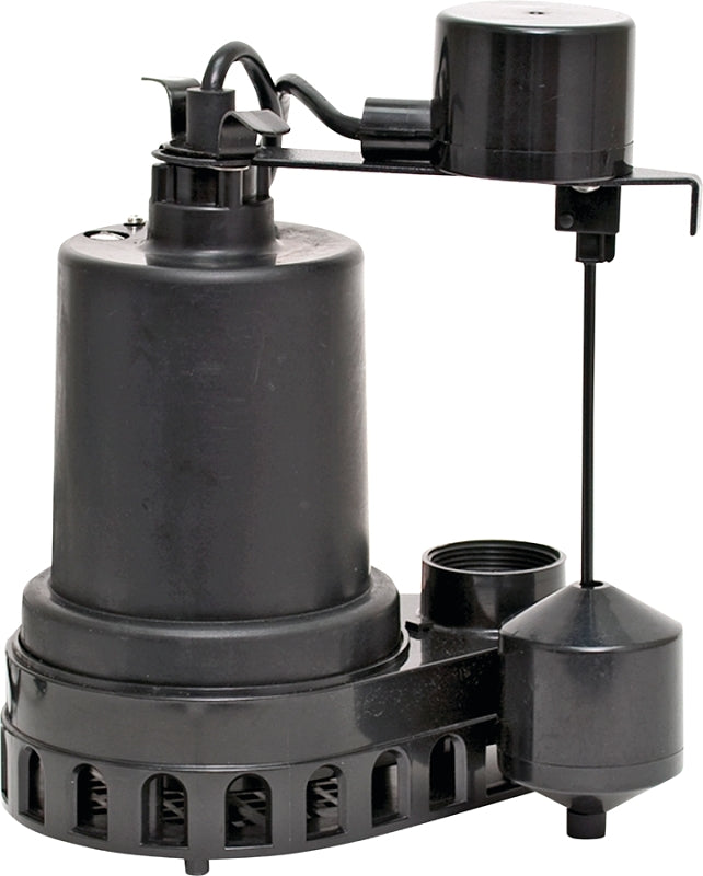 Superior Pump 92572 Sump Pump, 4.9 A, 120 V, 0.5 hp, 1-1/2 in Outlet ...