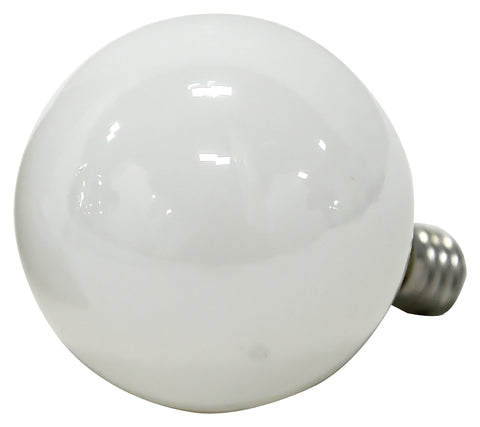 Sylvania 13622 Incandescent Lamp, 25 W, G16.5 Lamp, Candelabra E12 Lamp Base, 165 Lumens, 2850 K Color Temp, Pack of 6