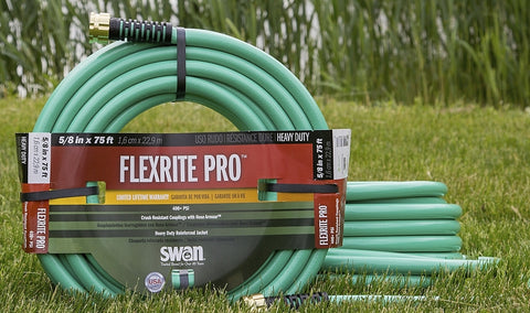 Swan FXP58075 Garden Hose, 75 ft L, Female