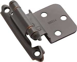 Amerock BPR3428ORB Hinge, 3/8 in Inset, Oil-Rubbed Bronze