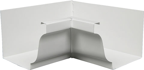 Amerimax 27201 Gutter Miter, Aluminum, White