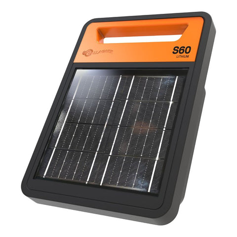 Gallagher G351404 Solar Fence Energizer, 8.8 kV Output, Lithium Iron Phosphate Battery, 6 mile Fence Distance
