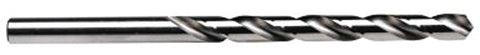 Irwin 81114 Jobber Drill Bit, 0.182 in Dia, 3-3/8 in OAL, Spiral Flute, 4-Flute, 0.182 in Dia Shank, Straight Shank
