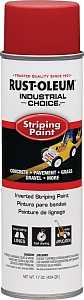 Rust-Oleum 1665838 Inverted Marking Spray Paint, Gloss, Red, 18 oz, Can