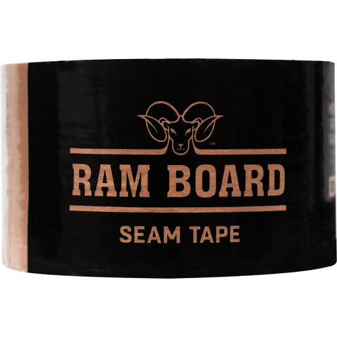 Ram Board Seam Tape RBST 3-164 Seam Tape, 2.83 in W, 164 ft L, Adhesive Backing, Natural/Tan