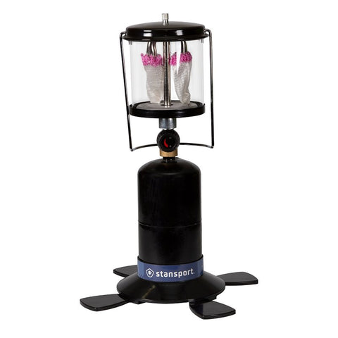 Stansport 170 Double Mantle Lantern, Propane, 810 Lumens, Green