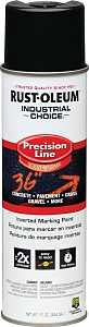 Rust-Oleum 1675838 Inverted Marking Spray Paint, Gloss, Black, 17 oz, Can