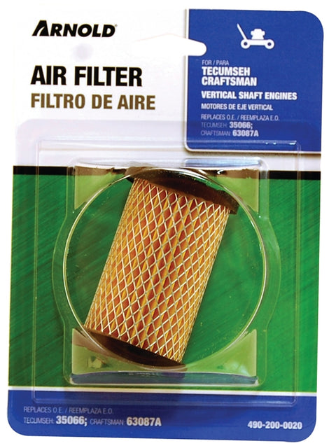 Arnold 490-200-0020/TAF1 Replacement Air Filter, Paper Filter Media