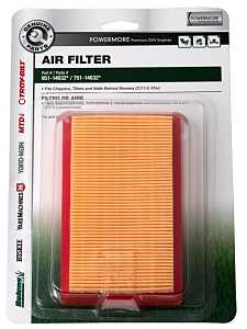 MTD Genuine Parts 490-200-M075 Air Filter