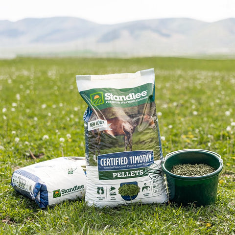 Standlee 1275-30111 Timothy Grass Feed, Pellet, 40 lb