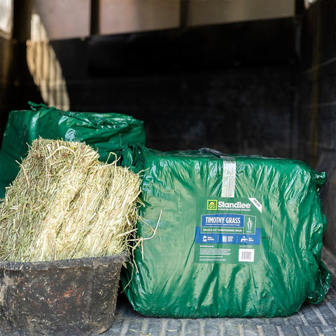 Standlee 1200-20021-0-0 Grass Grab and Go Compressed Bale, Dry, Timothy Flavor, 50 lb