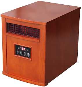 Comfort Glow QEH1500 Electric Heater, 15 A, 120 V, 1500 W, 5120 Btu, 1000 sq-ft Heating Area, Remote Control
