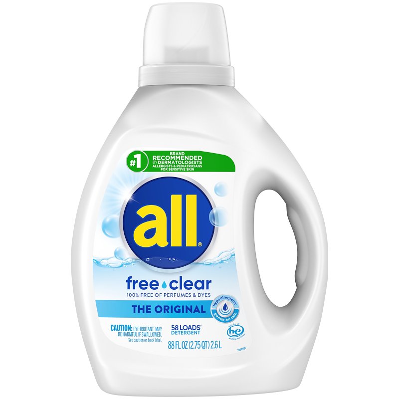 Henkel all Free Clear 2982688 Laundry Detergent, 73 fl-oz, Liquid ...