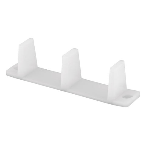 Prime-Line N 6563 Closet Door Guide, Nylon/Plastic, White, Floor