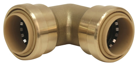 ProBite 631-003HC/LF813R Tube Elbow, 1/2 in, 90 deg Angle, Brass, 200 psi Pressure