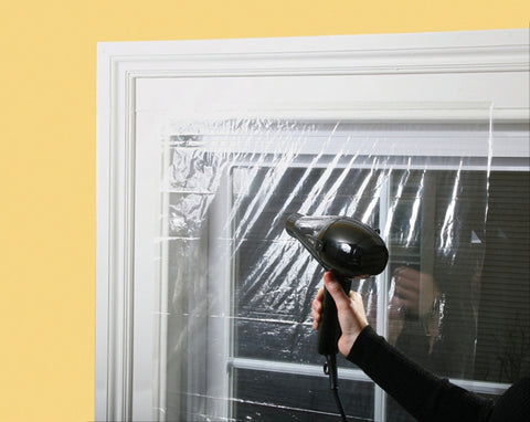 Frost King V75H Indoor Shrink Window Kit, 62 in W, Plastic