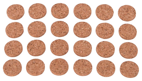ProSource FE-50700-PS Furniture Pad, Cork, Wood, 1/2 in Dia, 5/64 in Thick, Round