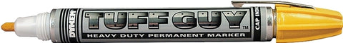 Dykem 44401 Permanent Marker, Yellow