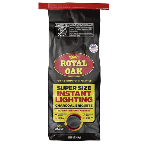 Royal Oak Super Size 800002396 Charcoal Briquette, 10 lb