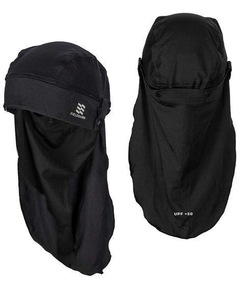 Fieldsheer Mobile Cooling Series MCUH01010021 Skull Cap, Unisex, Polyester/Spandex, Black