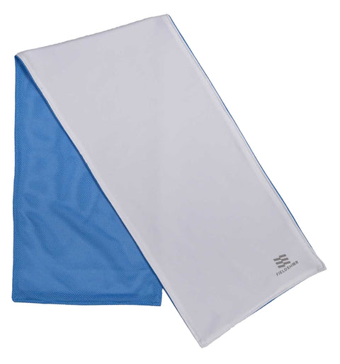 Fieldsheer Mobile Cooling Series MCUA01080021 Hydrologic Towel, 31 in L, 7.8 in W, Polyester/Spandex, Light Blue