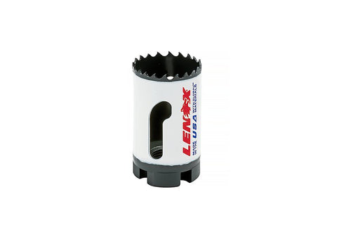 Lenox Speed Slot 3002222L Hole Saw, 1-3/8 in Dia, 1-7/8 in D Cutting, 5/8-18 Arbor, 4/5 TPI, Bi-Metal Cutting Edge
