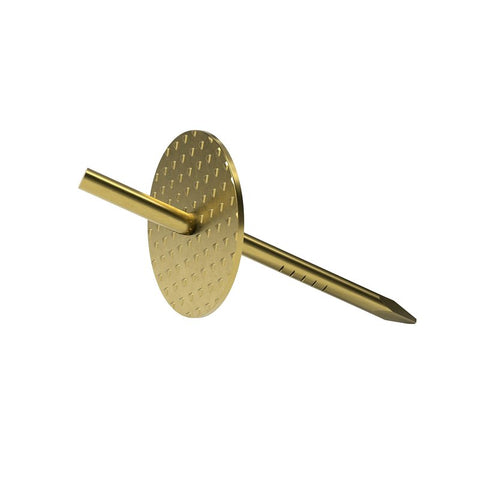 OOK 50093 One-Step Hanger, 60 lb, Steel, Brass, Gold