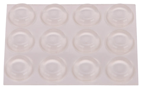ProSource FE-50762B-PS Furniture Bumper Pad, 1/2 in, Disk, PU