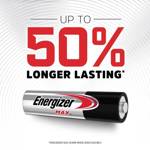 Energizer Max AAA Alkaline Batteries 20 pk Carded