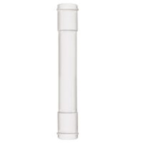 Plumb Pak PP910W Pipe Extension Tube, 1-1/2 x 1-1/2 in, 6 in L, Plastic, White
