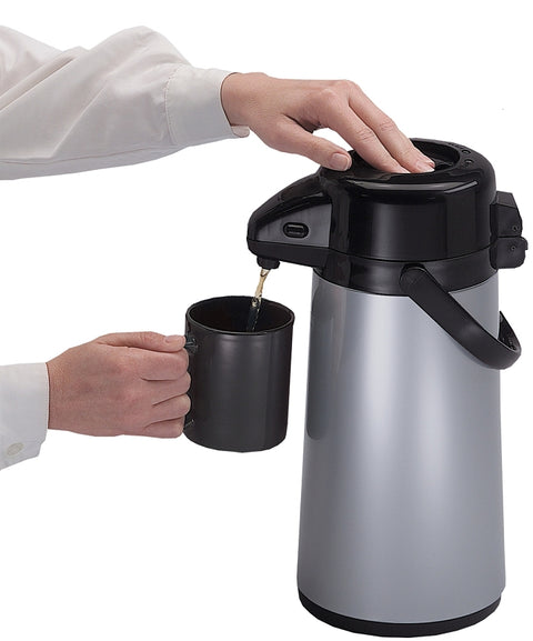 Thermos PP1920TRI2 Pump Pot 2 Qt Capacity Stainless Steel Shell thermos-pp1920tri2-pump-pot-2-qt-capacity-stainless-steel-shell