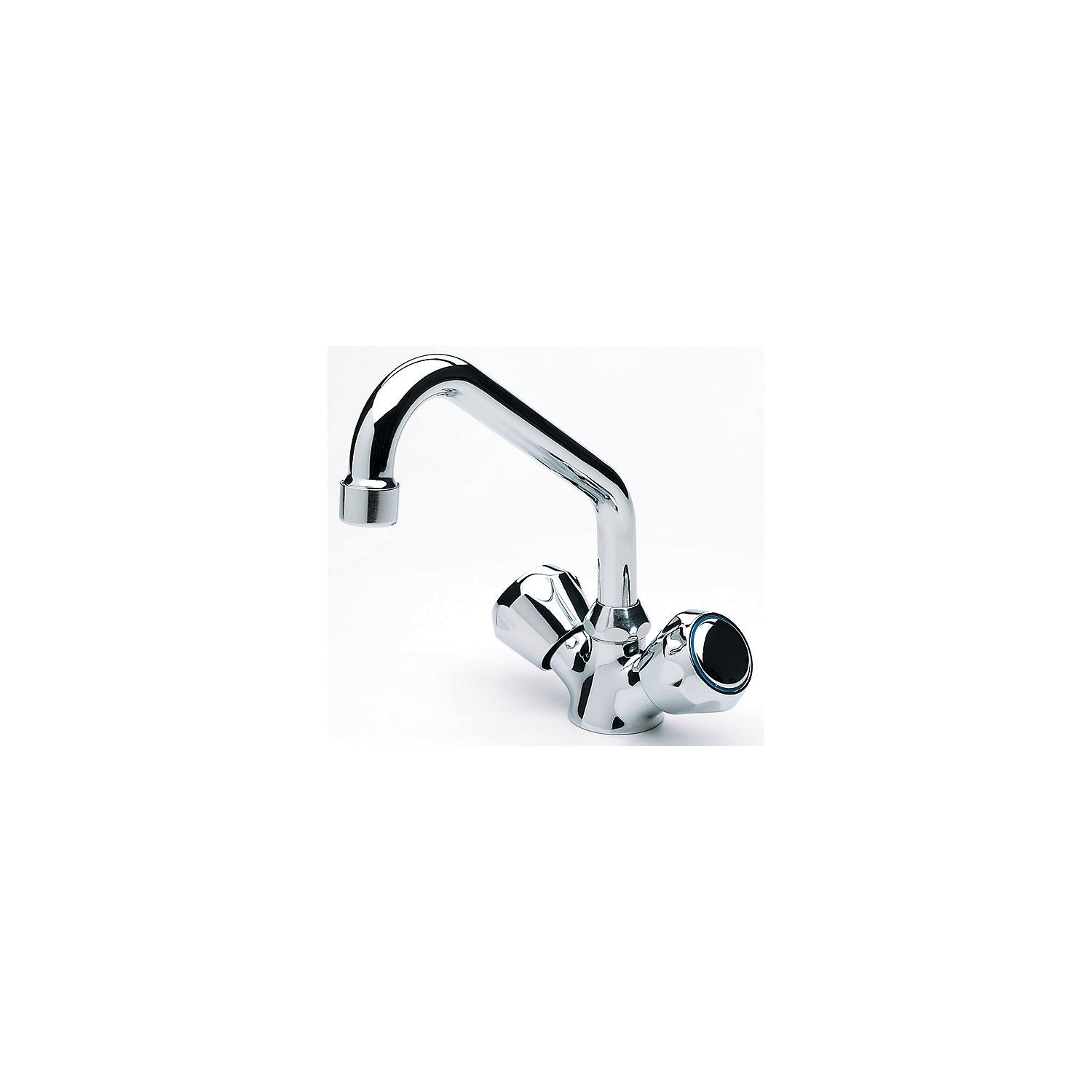 Spo Shell Scandvik 10422 Chrome Plated Brass Galley Mixer Faucet With Swivel Spo ...