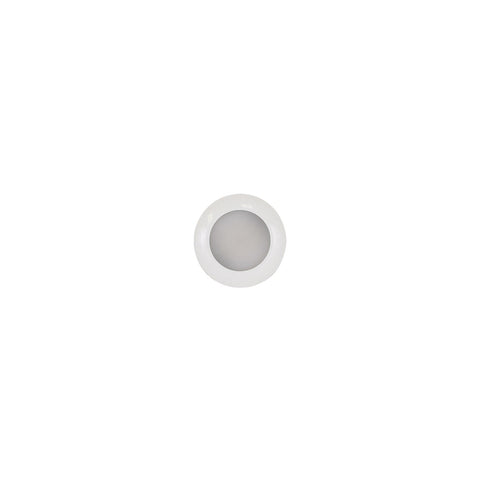 Scandvik 41672P S3 Surface Mount LED Downlight w/White Bezel, Cool White / Blue
