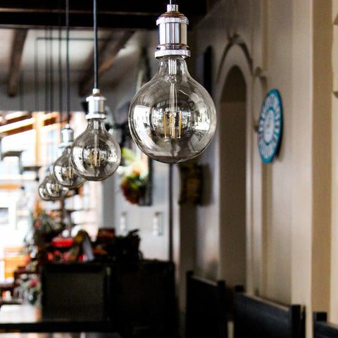 Feit Electric G2560/927CA/FIL/3 Filament LED Bulb, Globe, G25 Lamp, 60 W Equivalent, E26 Medium Lamp Base, Dimmable