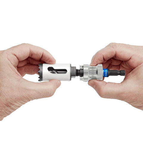 Lenox LXAH9938PBM Hole Saw Arbor, 3/8 in Shank, Hex Shank