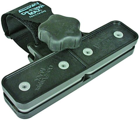 Camco USA 42251 Series De-Flapper, 3 in OAL, Universal Strap, Nylon Strap, Black Strap