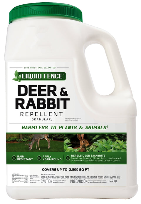 Liquid Fence HG-72654 Deer and Rabbit Repellent, 2500 sq-ft Coverage