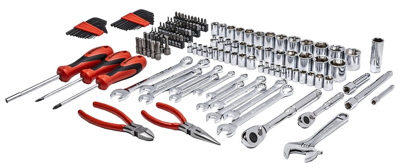 Crescent CTK150 Professional Tool Set, 150-Piece, Alloy Steel, Polishe ...