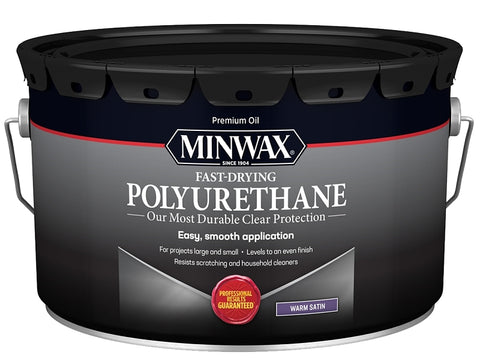 Minwax 71060000 Polyurethane, Liquid, Clear, 2.5 gal, Can